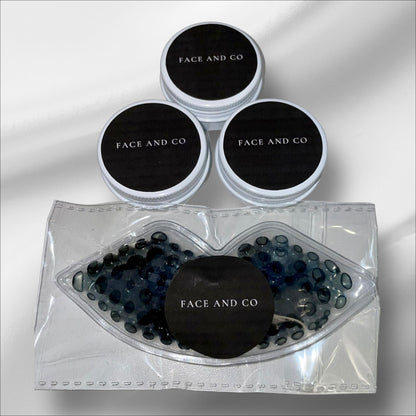 BUNDLE 50 EACH OF PERSONALISED ARNICA LIP BALMS & LIP COMPRESSES
