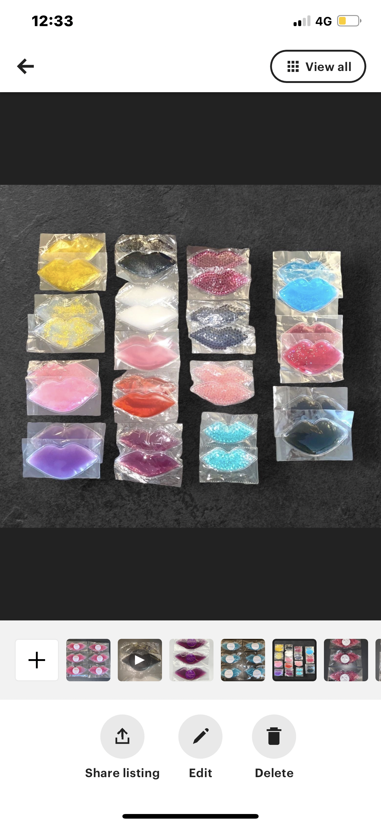 BUNDLE 50 EACH OF PERSONALISED ARNICA LIP BALMS & LIP COMPRESSES