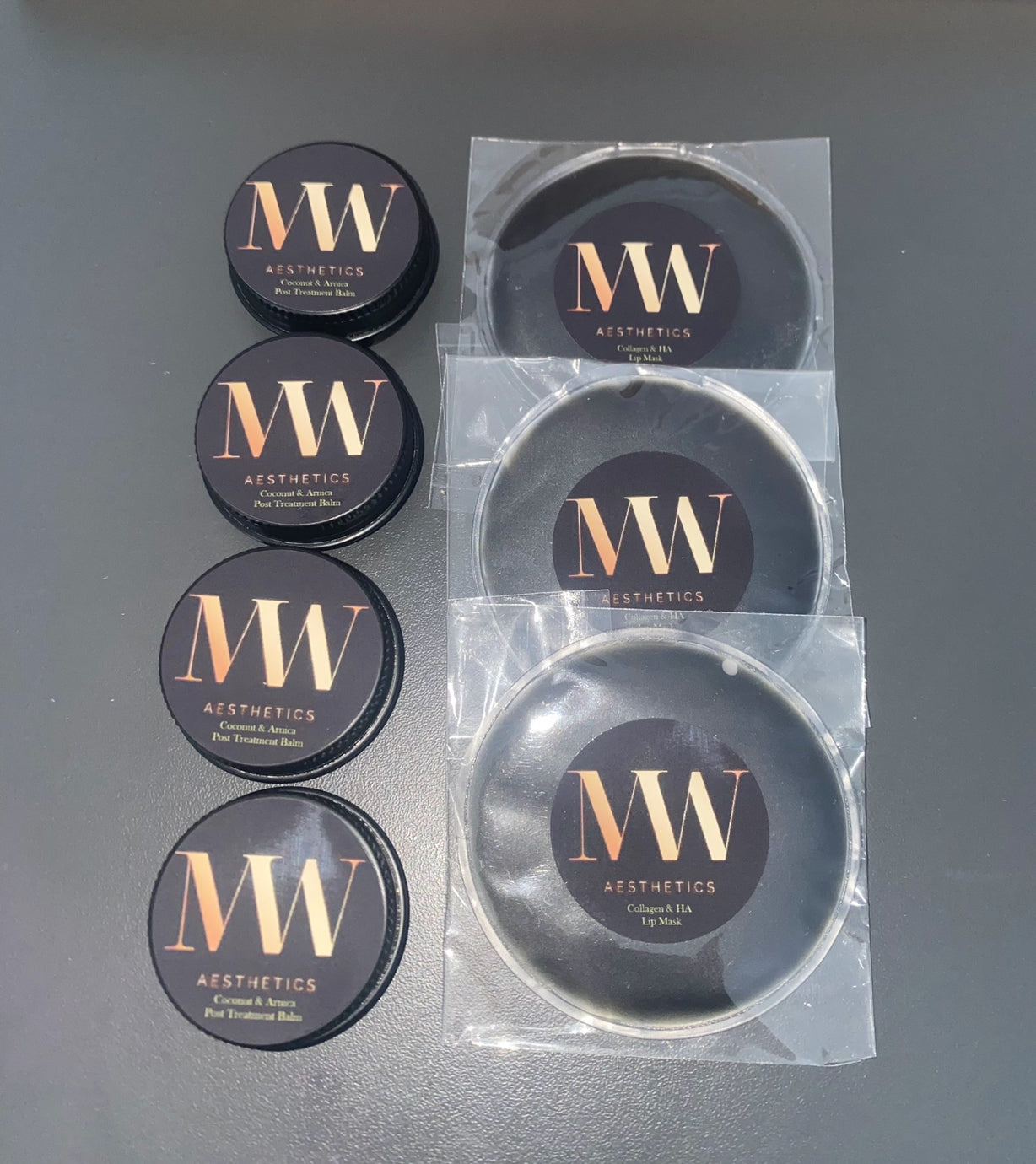 BUNDLE 25 EACH OF PERSONALISED ARNICA BALMS & COMPRESSES - FOR FACE OR BODY TREATMENTS