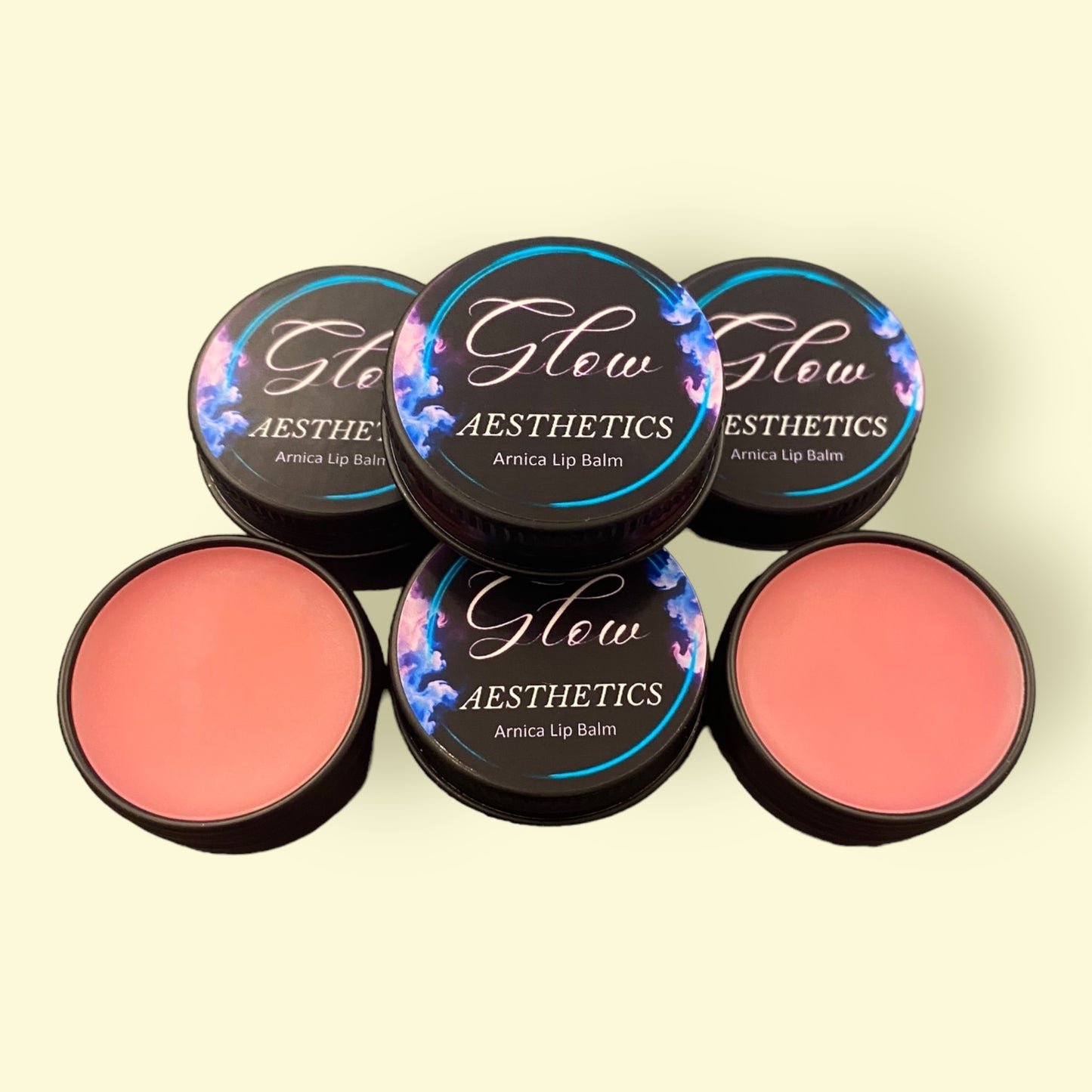 25 PERSONALISED / CUSTOMISED ARNICA BALMS FOR AESTHETIC / SPMU / TATTOO POST TREATMENT AFTERCARE